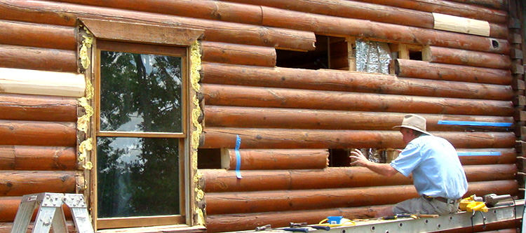 Log Home Repair Worth County, Georgia